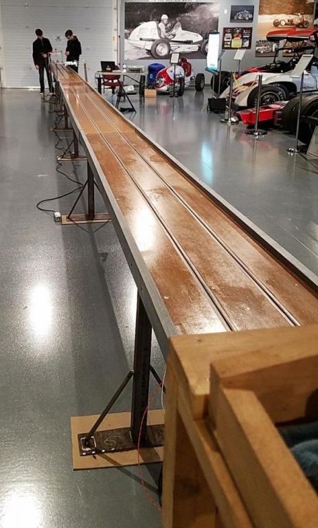 SLOT CAR DRAG RACING AT THE MUSEUM